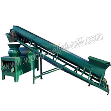 Flat die Wood Briquette Press