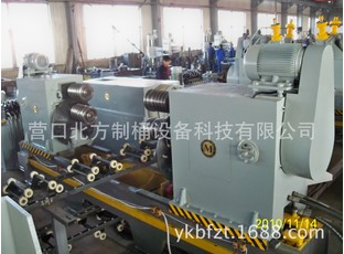 Corrugated W rib machine