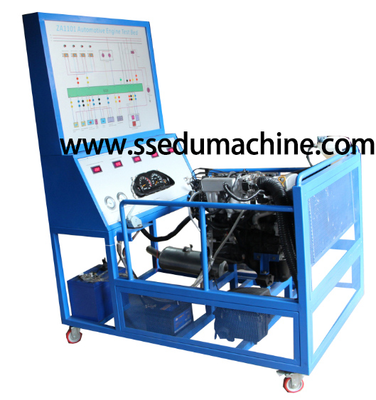 Toyota Corolla Electronic  Controlled Engine Test Bench Industrial Training Equipment 