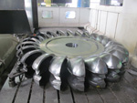 Pelton Runner Casted Entirely with whole CNC machining