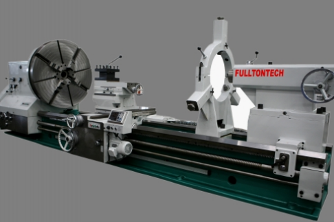 FULLTONTECH CKF61Series Horizontal Turning Big Table CNC Flat Bed Lathe with Steady Rest 