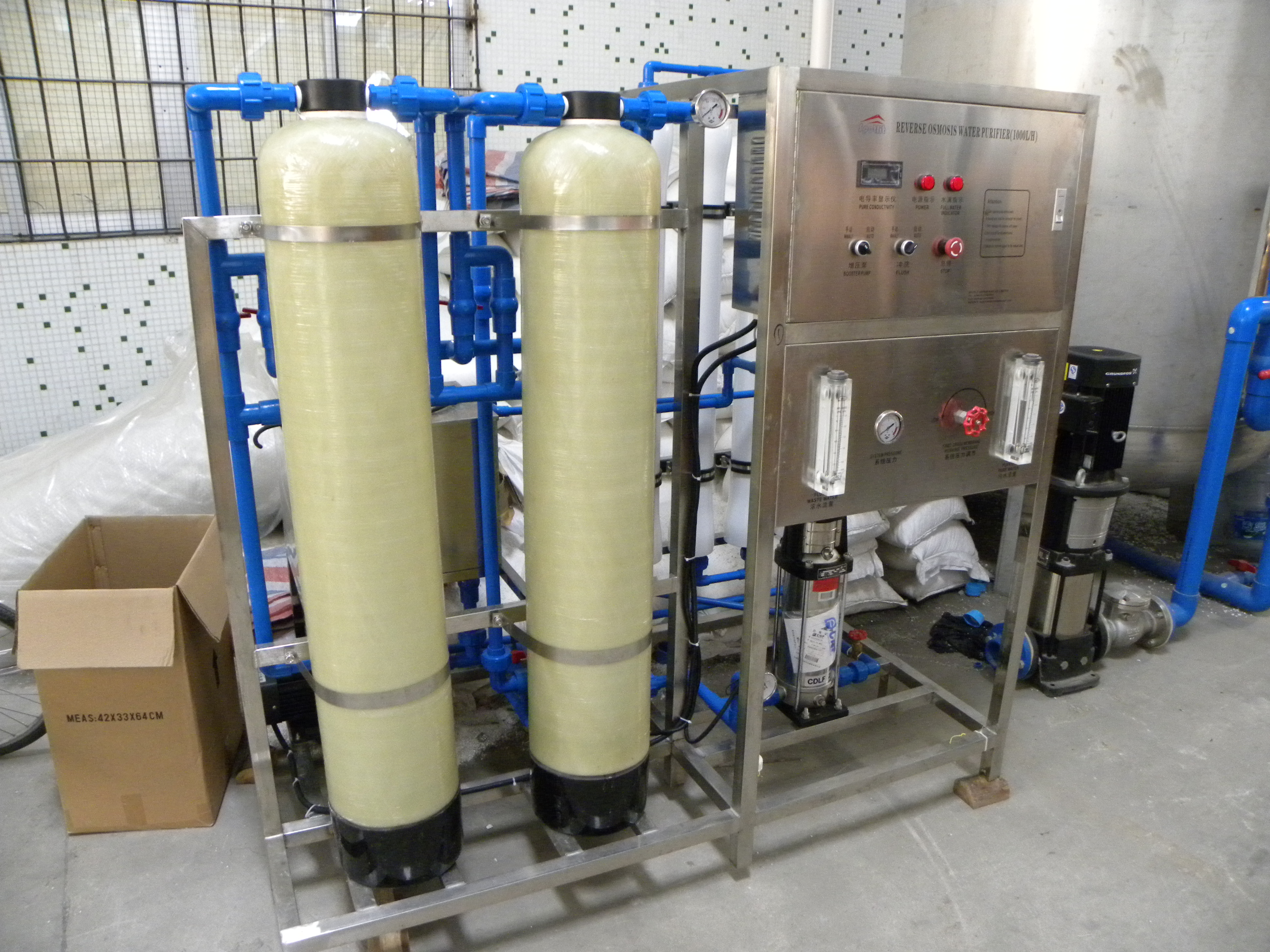 1T RO water purification system