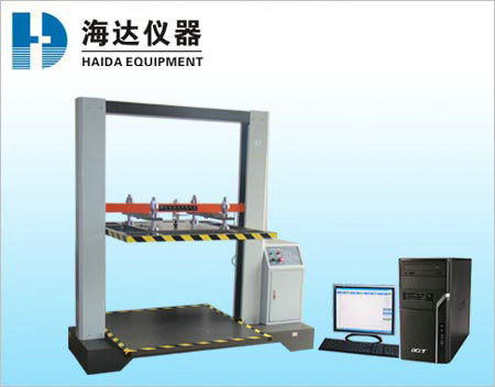 Electronic Carton Compression Tester , Computer Servo Box Compressive Tester