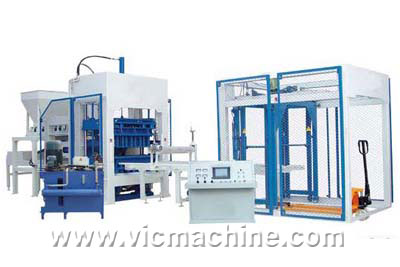 QT-15 block forming machine