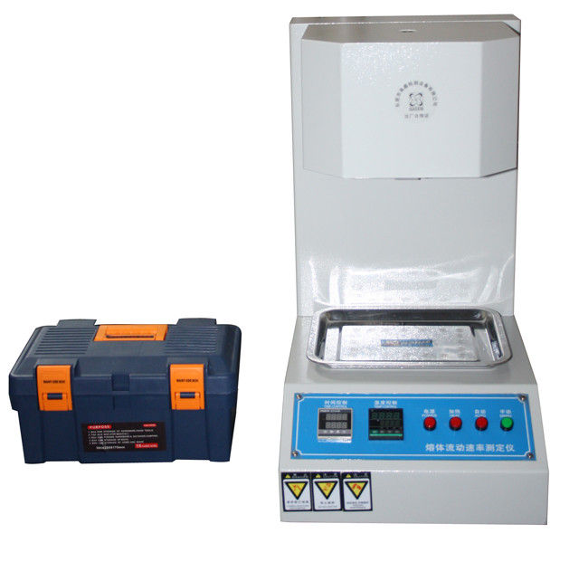 High Precision Temperature Control Melt Flow Rate Tester Easy Operation