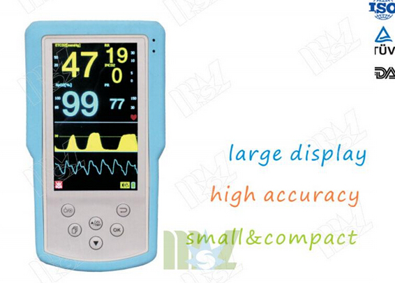 Handhold ETCO2 & SPO2 Monitor MSLMP05
