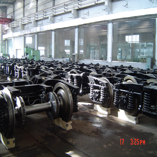 Railway wagon bogie