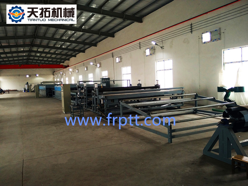 FRP gel coat flat sheet production line