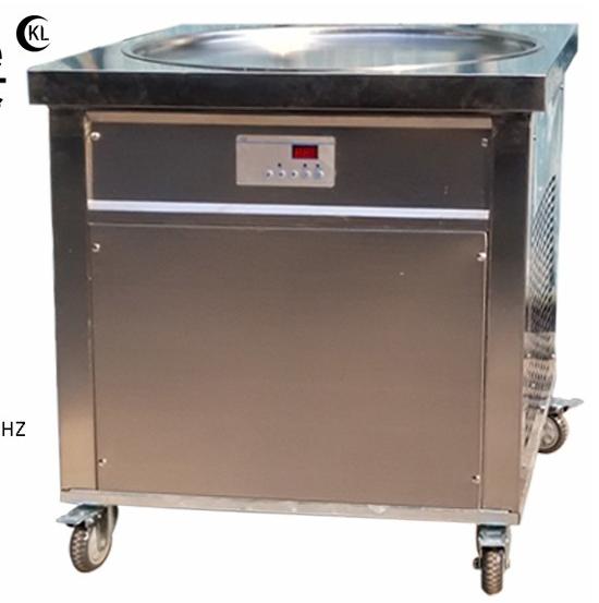 USA ice pan Stirring ice cream machine