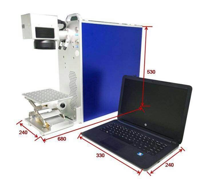 Portable Fiber Laser Marking/Engraving Machine, KungX