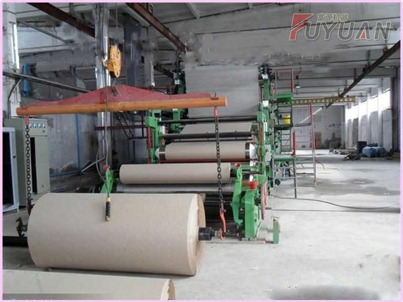 5 TPD corrugated paper making machine