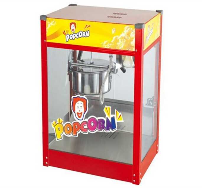 Luxury popcorn machine, commercial popcorn vending machine 