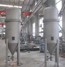 Газовый фильтр с обратной промывкой