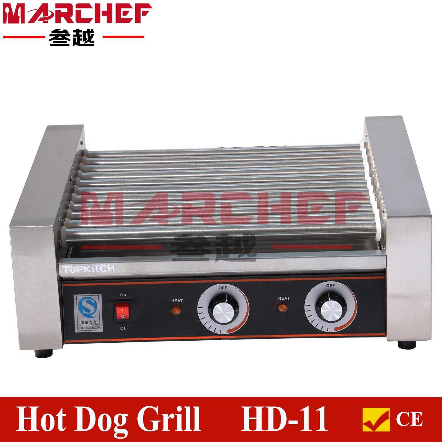 11Rollers hot dog grill