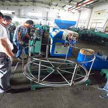 DN8-DN40 corrugated flexible metal gas hose making machine