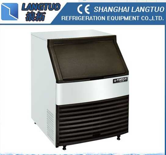 Shanghai Langtuo star- hotels use stainless steel ice making machine 