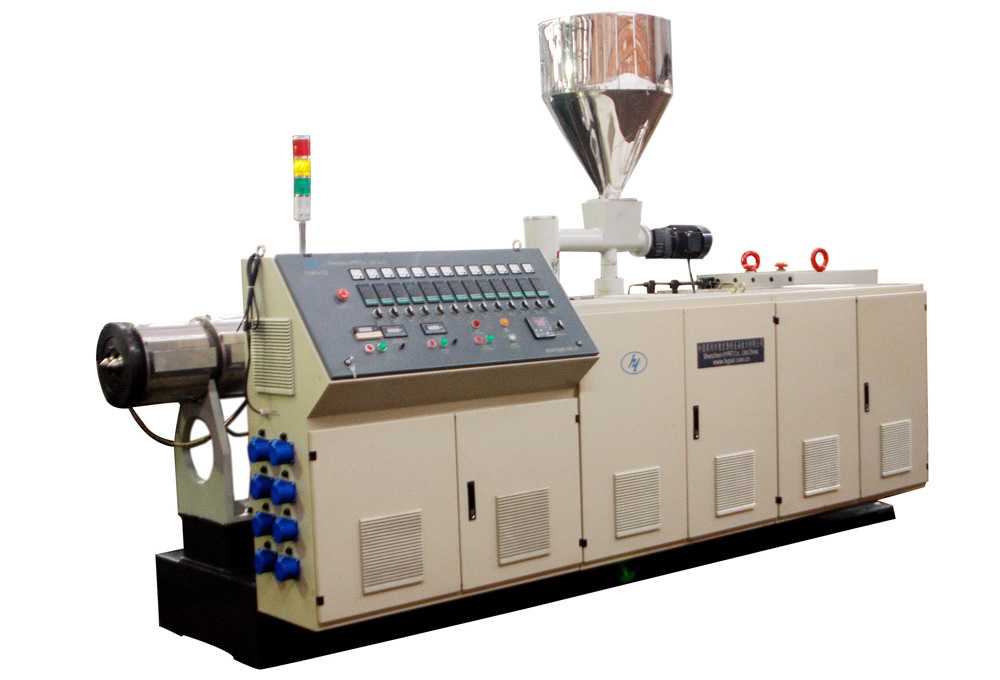 Parallel twin screw extruder