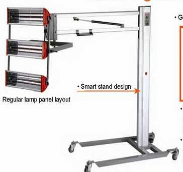 Auto Paint Dryer with 3 lamps 