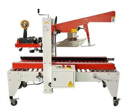 CHY-50PC N22 flap folding fold top and bottom carton sealing machine 