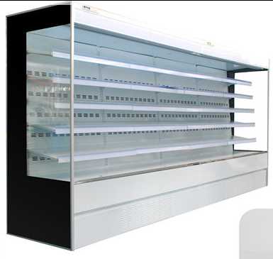 front open display cooler with built in type