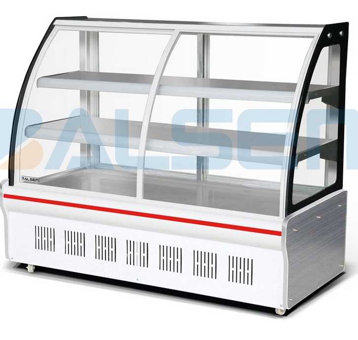 Commercial freezer cake display freezer for dishes open display freezer cake display showcase display refrigeration cooler