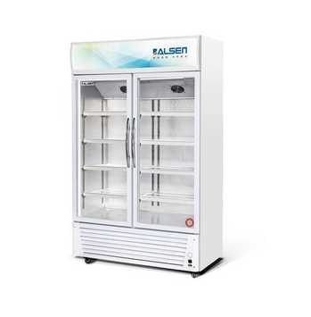 110-240V/50Hz voltage 3 glass door beer beverage display refrigerator 