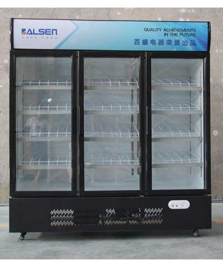 Commercial single door beverage refrigerator