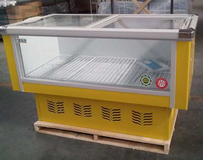 best selling glass door mini display chiller 