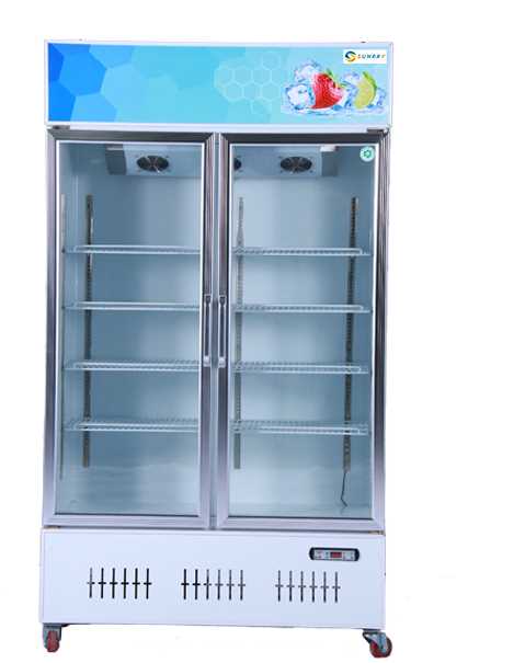 Supermarket cold drink freezer beverage fridge upright freezer showcase  (SUNRRY SY-BC780B)