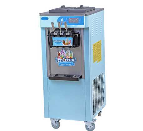 Commercial Big Floor Standing Ice Cream Machine