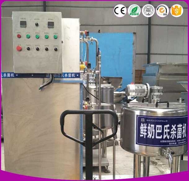 Electric Heating Small Goat Sheep Cow Milk Pasteurizer Machine