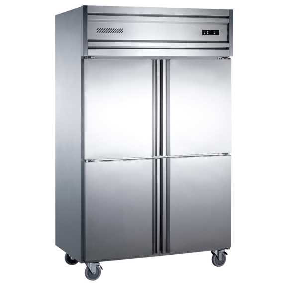 1000L Upright 4 Doors Kitchen Refrigerator