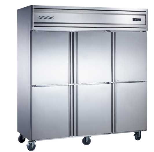 1600L Upright Display Freezer Refrigeration Equipment