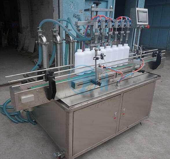 4 Heads 16 Heads Automatic Linear Bottle Liquid Filling Machine