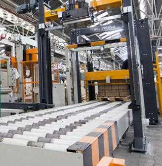 10kw CE Certification Horizontal strapping machine with conveyor 