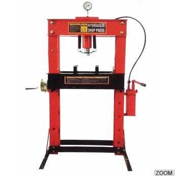 PM01904 SERIES 50 TON HYDRAULIC SHOP PRESS WITH GAUGE