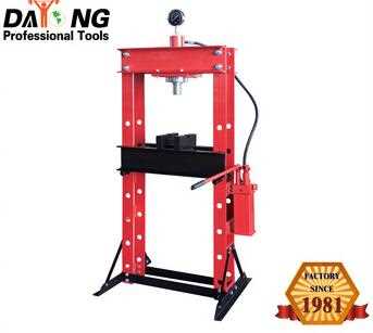 With CE Certificated 30ton Hydraulic Shop Press With Gauge