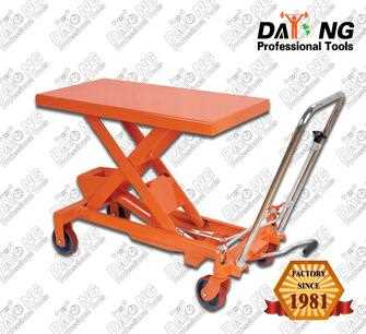 CE Certificate 107kg 750kg Steel Hydraulic Lifting Table Cart