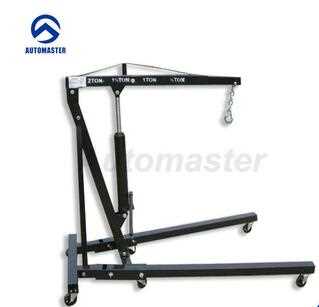 2Ton Hydraulic Engine Hoist Shop Crane CE Made in China