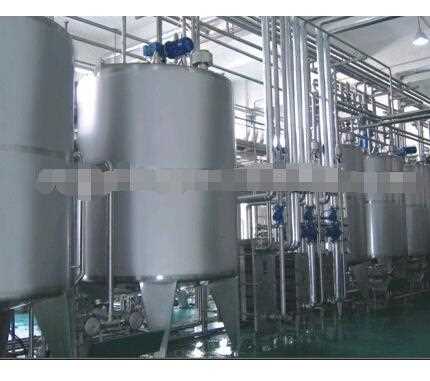 Complete UHT milk production line