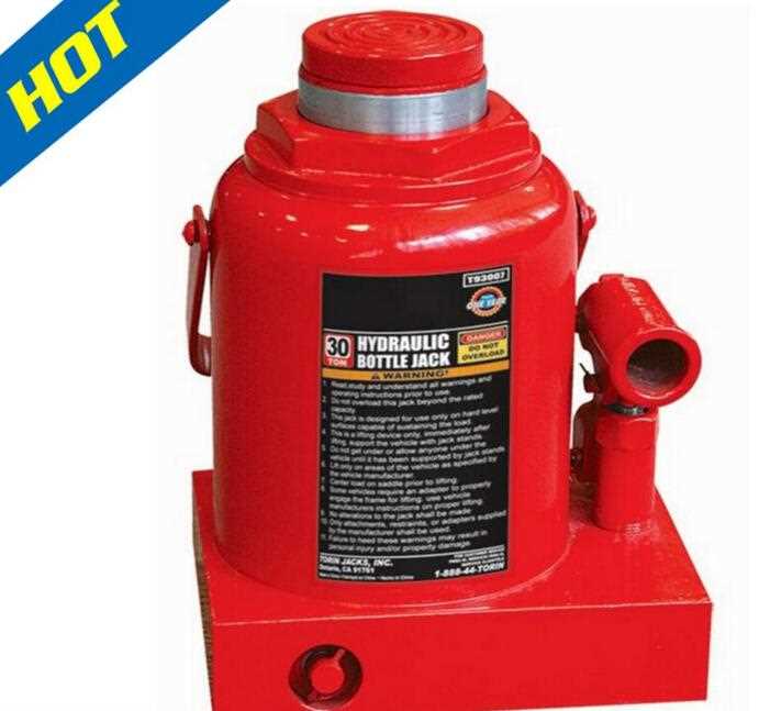 T93007 Series 30 ton air hydraulic bottle jack/aluminum bottle jack