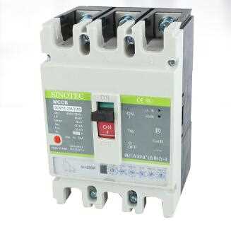 SCM1E Series 3 Poles Electronic Molded Case Circuit Breaker 