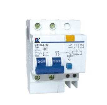 DZ47LE-63 Series l7 dc mcb direct current mini circuit breaker