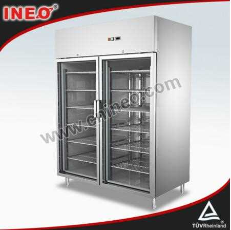 1285L Vertical Glass Door Freezer/Glass Door Freezer Display Cabinets/Upright Glass Door Freezer