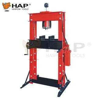 CE approved 50T shop press with gauge hydraulic workshop press