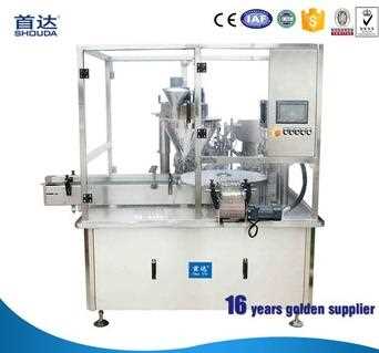 Professional Manufacturer Automatic Powder Filling line with best price
