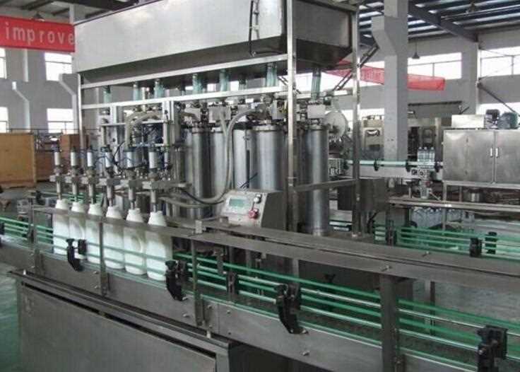 SD-GZJ Automatic liquid detergent filling production line with CE