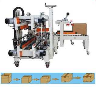 FXS5050 Series 220V 1kw automatic carton edge sealer machine