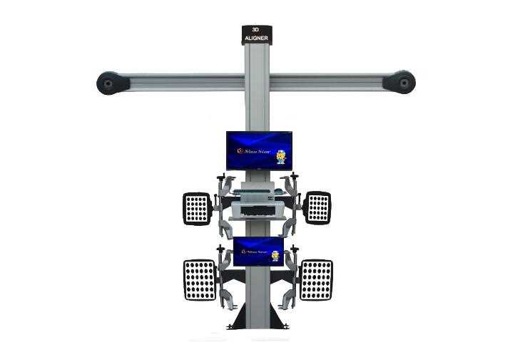 Electric 3D Wheel Alignment With Two LCD Screens