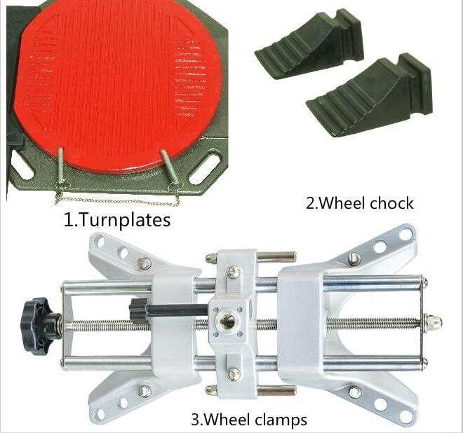 Electric 3D Wheel Alignment With Two LCD Screens